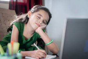 sleep and nutrition during exam period